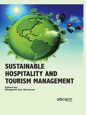 cover image of Sustainable Hospitality and Tourism Management